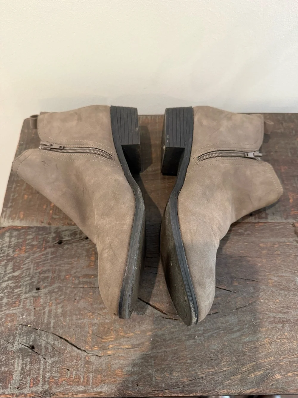 American Rag Women’s Taupe Suede Chelsea Boots - Neutral Taupe
